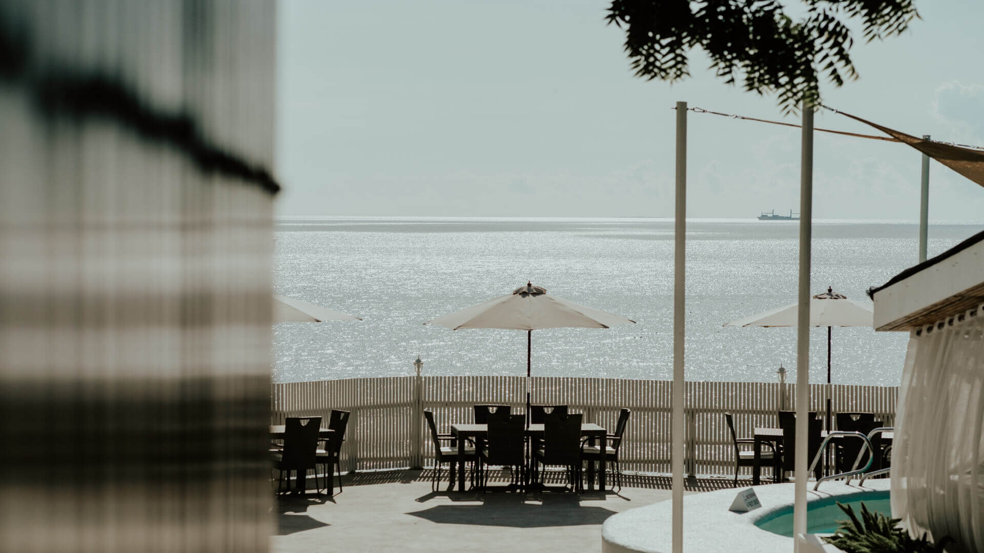 serene oasis resort view