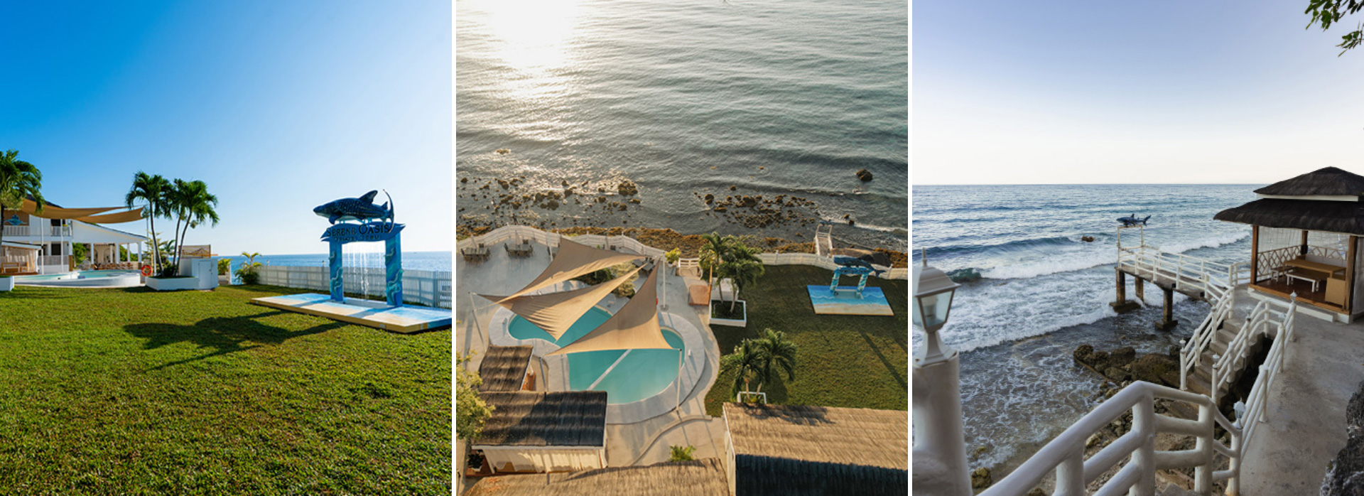 serene oasis resort view